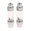 Professional Aluminum CO2 Regulator Meter Carbon Dioxide Pressure Reducer Equipment with Solenoid Adjustable Valve and 2 Bubble Counters