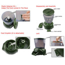 Automatic Pond Feeder Aquarium Fish 1-90 Days Programmable Feeding Schedule