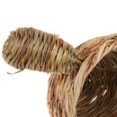Natural Woven Straw Bird Cage Hamster Squirrel Nest Small Animals House Cage