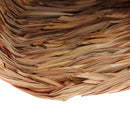 Natural Woven Straw Bird Cage Hamster Squirrel Nest Small Animals House Cage