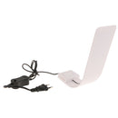 10W LED Aquarium Light Arm Clip on Plant Grow Fish Tank Lighting Lamp-Blue White Lighting EU Plug 220V (White Lamp)