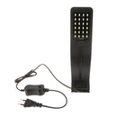 10W LED Aquarium Light Arm Clip on Plant Grow Fish Tank Lighting Lamp-White Light EU Plug 220V