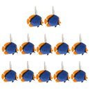 12pcs/Set Shower Curtain Hooks Fish Hooks Slide Bathroom Decoration Hot