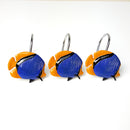 12pcs/Set Shower Curtain Hooks Fish Hooks Slide Bathroom Decoration Hot