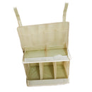Baby Cot Bed Crib Nursery Hanging Storage Organizer Bag for Toy Diaper Clothes