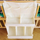 Baby Cot Bed Crib Nursery Hanging Storage Organizer Bag for Toy Diaper Clothes