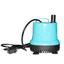 25W 2000L/H Submersible Aquarium Water Pump Hydroponic Fountain Powerhead, Higher Speed Flow, Multifunction for Fish Tank Pond Rockery Waterfall 220V EU Plug