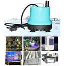 25W 2000L/H Submersible Aquarium Water Pump Hydroponic Fountain Powerhead, Higher Speed Flow, Multifunction for Fish Tank Pond Rockery Waterfall 220V EU Plug