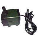 25W 1500L/H Mini Submersible Aquarium Water Pump Hydroponic Fountain Powerhead, Higher Speed Flow, Multifunction for Fish Tank Pond Rockery Waterfall 220V EU Plug
