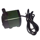 25W 1500L/H Mini Submersible Aquarium Water Pump Hydroponic Fountain Powerhead, Higher Speed Flow, Multifunction for Fish Tank Pond Rockery Waterfall 220V EU Plug