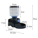 Auto Pet Feeders Programmable Food Bowls Scheduled Feed for Pets Dogs Cats
