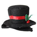 Pet Cat Dog Gentleman Hat Halloween Christmas Xmas Party Holiday Dress Up Costume Apparel