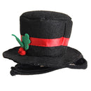 Pet Cat Dog Gentleman Hat Halloween Christmas Xmas Party Holiday Dress Up Costume Apparel