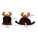 Pet Cat Dog Reindeer Hat Halloween Christmas Xmas Party Holiday Dress Up Costume Apparel