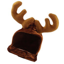 Pet Cat Dog Reindeer Hat Halloween Christmas Xmas Party Holiday Dress Up Costume Apparel