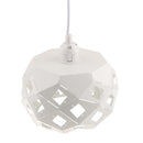 Industrial Style Cage Ceiling Shades Pendant Light Cage Bulb Cage White