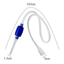 143cm Sand Filter Pump Cleaner Vacuum Suction Pipe Tube for Fish Tank Aquarium