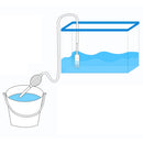 143cm Sand Filter Pump Cleaner Vacuum Suction Pipe Tube for Fish Tank Aquarium