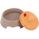 Pet Dog Cat Feeder Food Water Bowl Feeding Dispenser Prevent Overflowing