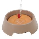 Pet Dog Cat Feeder Food Water Bowl Feeding Dispenser Prevent Overflowing