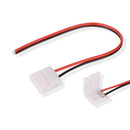 PACK 10pcs SolderlessLED Strip Light Connector Clip to 2 Pin Cable Wire for 10mm Single Color 5050/5630 Strip Lights