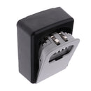 Alloy 4 Digit Combination Password Key Card Lockbox Wall Mounted Key Lockbox