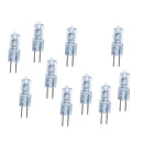 10Pcs Super Bright G4 6V 10w Tungsten Halogen Base Bulb Lamp Light Warm White