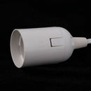 Edison Screw Plug In Light Kit E27 Inline Switch Lamp Holder Fitting Socket -EU Plug