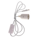 Edison Screw Plug In Light Kit E27 Inline Switch Lamp Holder Fitting Socket -EU Plug