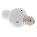 Wireless E27 to E27 Sound Voice Control Light Sensor Base Holder Converter