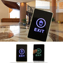 Touch Pad DCl2V-24V NC NO COM Door Exit Release Button Switch For Access Control With LED Light ( Rectangle Shape ) C1