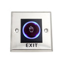 12V DC Door Infrared No Touch EXIT Button Switch Sensor with LED Backlight