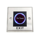 Infrared NO TOUCH Exit Release Button W/ LED Back Light for Access Control, Square Type