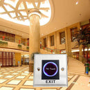 Infrared NO TOUCH Exit Release Button W/ LED Back Light for Access Control, Square Type