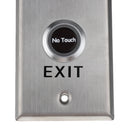IR No Touch Contactless Door Release Exit Button Sensor Switch LED Indication, Stainless Steel Material