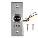 IR No Touch Contactless Door Release Exit Button Sensor Switch with LED Indication, Stainless Steel Material