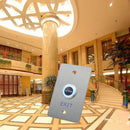 IR No Touch Contactless Door Release Exit Button Sensor Switch with LED Indication, 304 Stainless Steel Material, 115x70mm