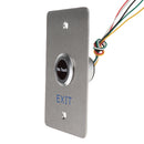 IR No Touch Contactless Door Release Exit Button Sensor Switch with LED Indication, 304 Stainless Steel Material, 115x70mm