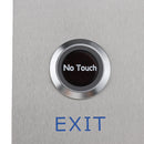 IR No Touch Contactless Door Release Exit Button Sensor Switch with LED Indication, 304 Stainless Steel Material, 115x70mm