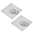 Pack of 2, Removable Traceless Magic Sticky Adhesive Hook, Strong Wall Hook, The Seamless Sticky Hook Suitable for Kitchen, Bathroom, Bedroom, Office