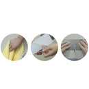 Pack of 2, Removable Traceless Magic Sticky Adhesive Hook, Strong Wall Hook, The Seamless Sticky Hook Suitable for Kitchen, Bathroom, Bedroom, Office