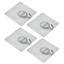 Pack of 4, Removable Traceless Magic Sticky Adhesive Hook, Strong Wall Hook, The Seamless Sticky Hook Suitable for Kitchen, Bathroom, Bedroom, Office