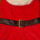 Cute Pet Christmas Dress Costume Free Size Pet Christmas Warm Outfit Apparel