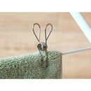 20pcs Stainless Steel Wire Laundry Clips Indoor Outdoor Drying Clothespins