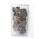 PACK 12 Shower Curtain Rings Gliding Hooks Curtain Sunblind Tieback Owl Theme