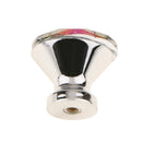 10Pieces Fashion Diamond Shape Knobs Crystal Cabinet Drawer Furniture Pull Handles