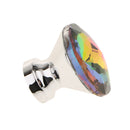 10Pieces Fashion Diamond Shape Knobs Crystal Cabinet Drawer Furniture Pull Handles