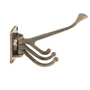 Towel/Coat Hook Bag Holder with Flexible 3-Hooks Robe Hanger Home Bathroom Storage Organizer Wall Mounted