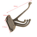 Towel/Coat Hook Bag Holder with Flexible 3-Hooks Robe Hanger Home Bathroom Storage Organizer Wall Mounted