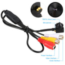 Super Mini Micro Color Camera Wired CMOS Home Security Camera Monitor PAL